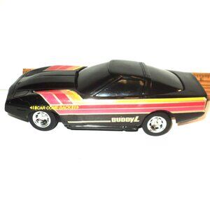 Chevrolet Corvette Buddy L 1981 Vintage Model Car Come Back Black 7" Long 1:24